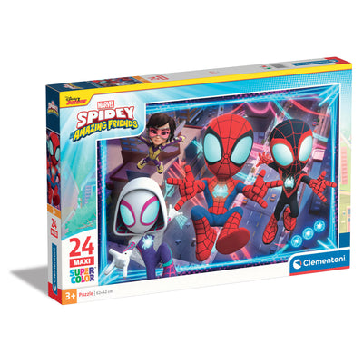 PUZZLE SPIDEY AND HIS AMAZING FRIENDS - 24 PEZZI MAXI