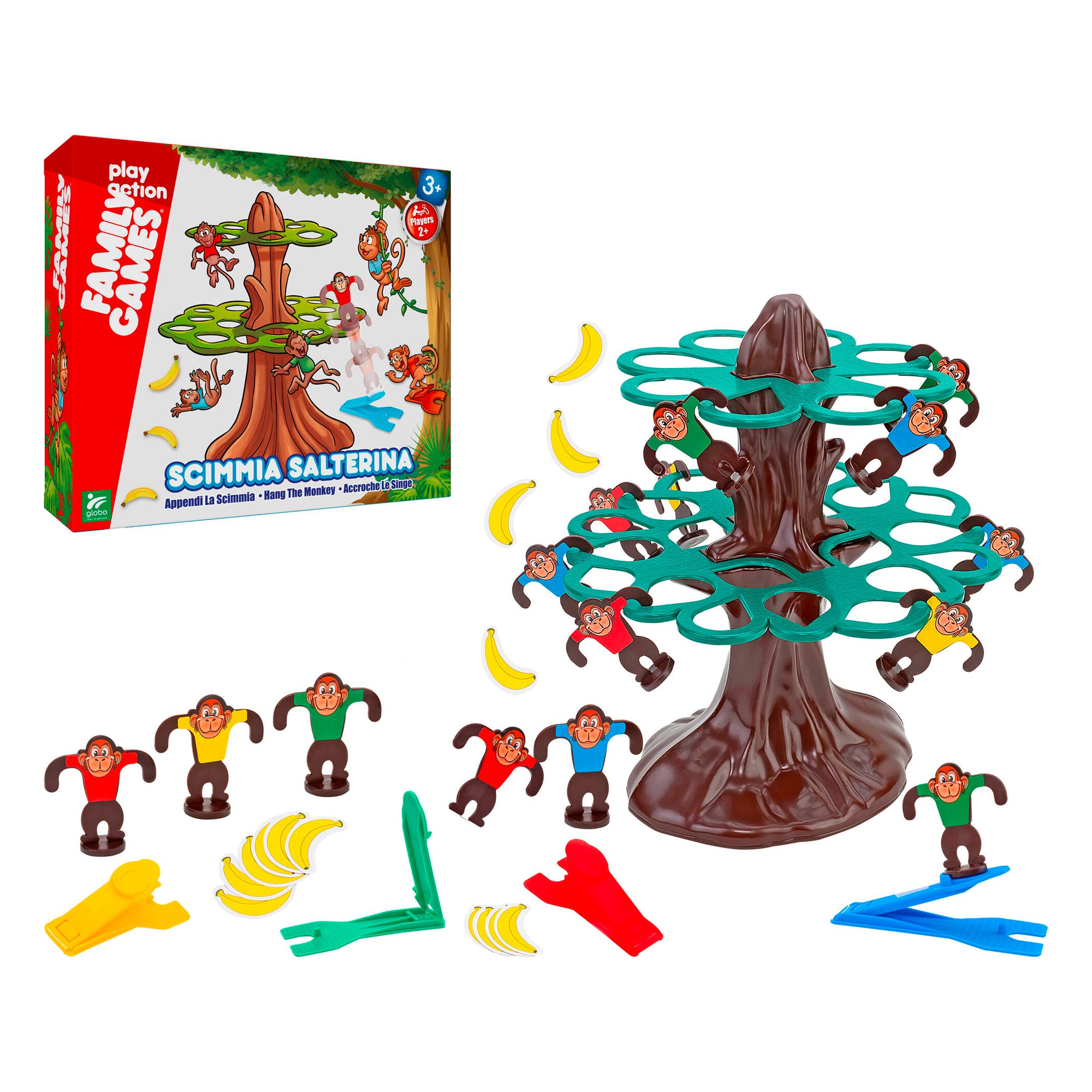 Janod Abilità Piramide Scimmia Multicolor | Kidinn