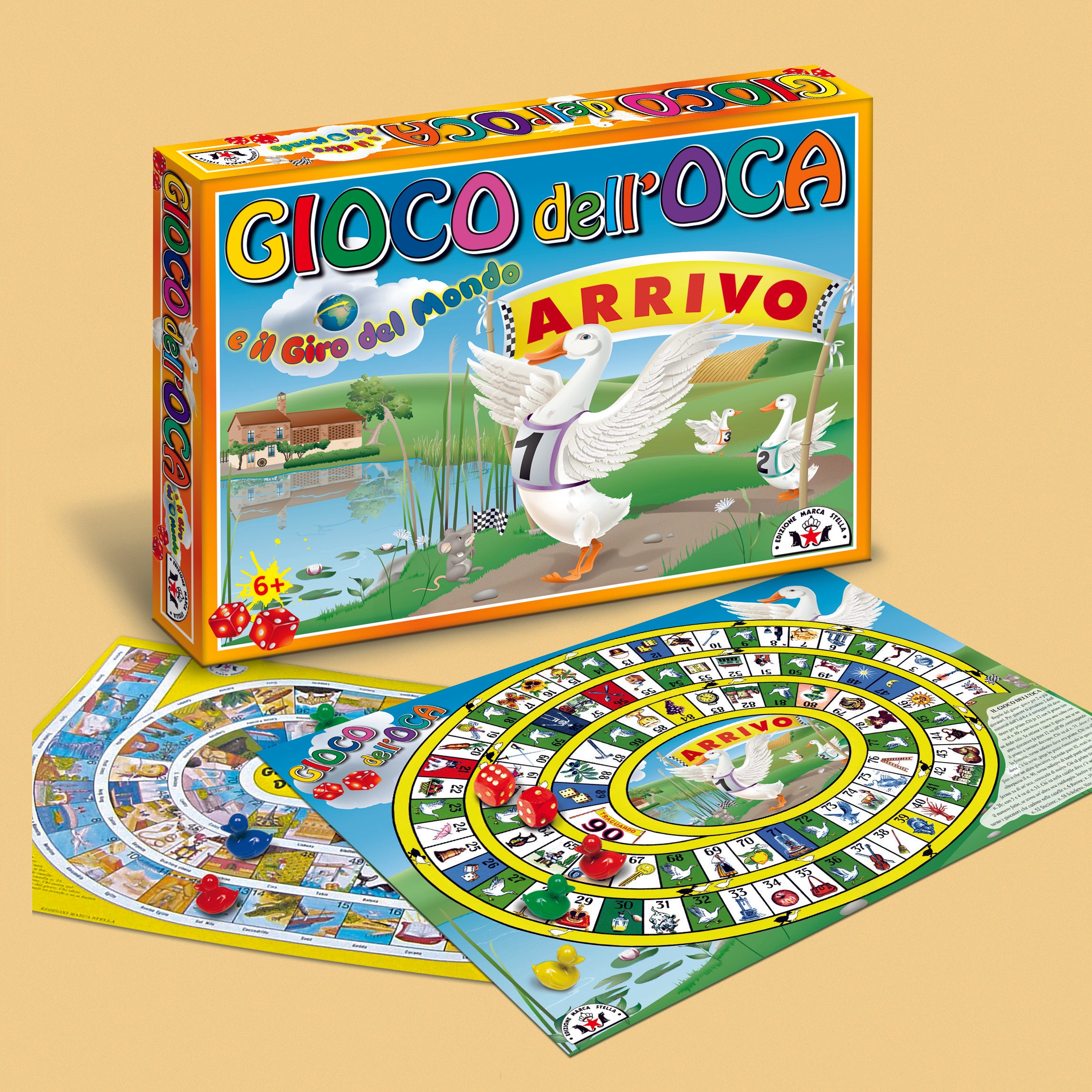 GIOCO DELL'OCA E IL GIRO DEL MONDO – Girasole Home