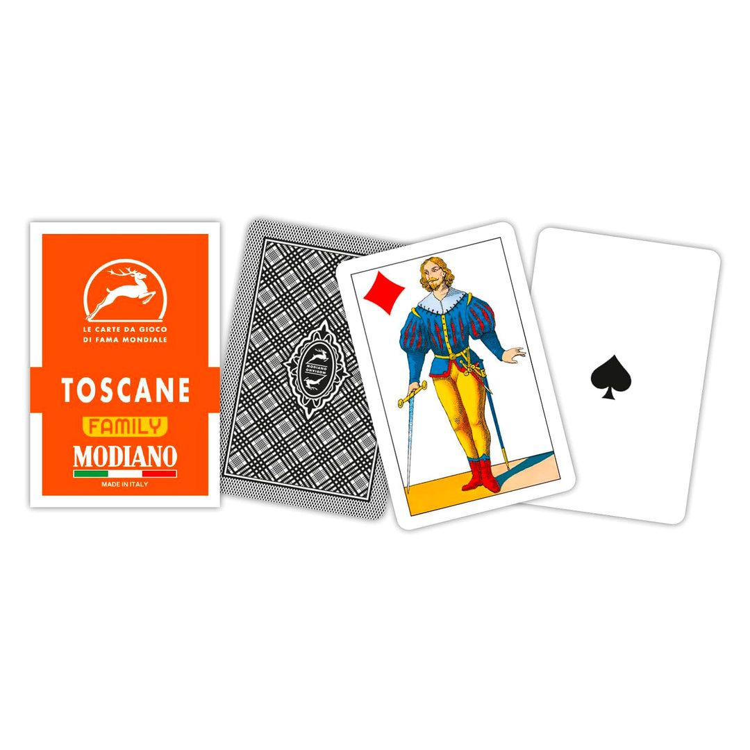 300117 CARTE TOSCANE ARANCIONE FAMILY