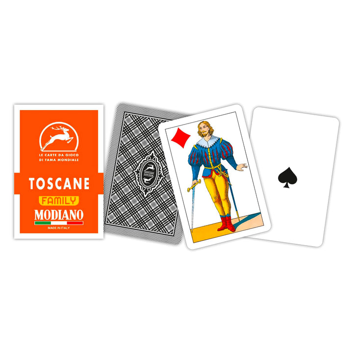 300117 CARTE TOSCANE ARANCIONE FAMILY