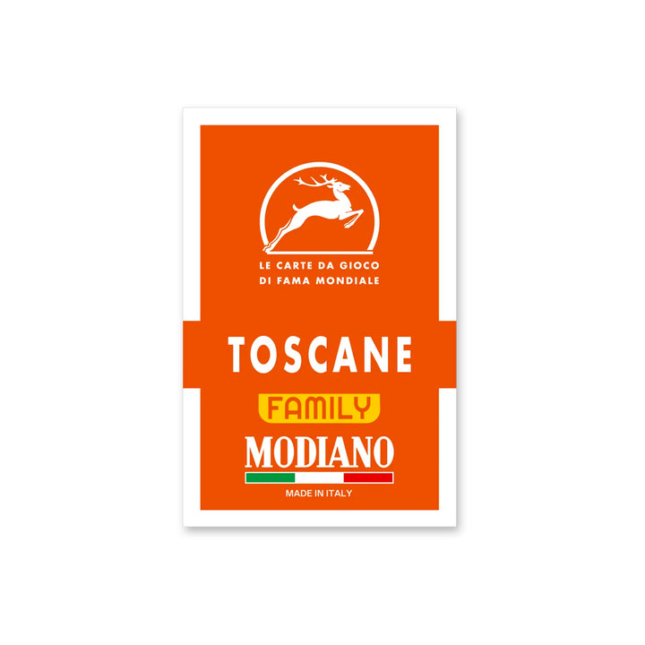 300117 CARTE TOSCANE ARANCIONE FAMILY