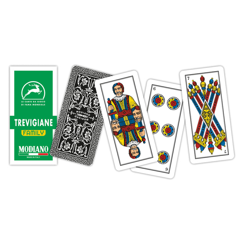 300145 CARTE TREVIGIANE VERDE FAMILY