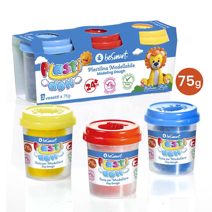 PLASTI-DOH PASTA PER MODELLARE 3X75G