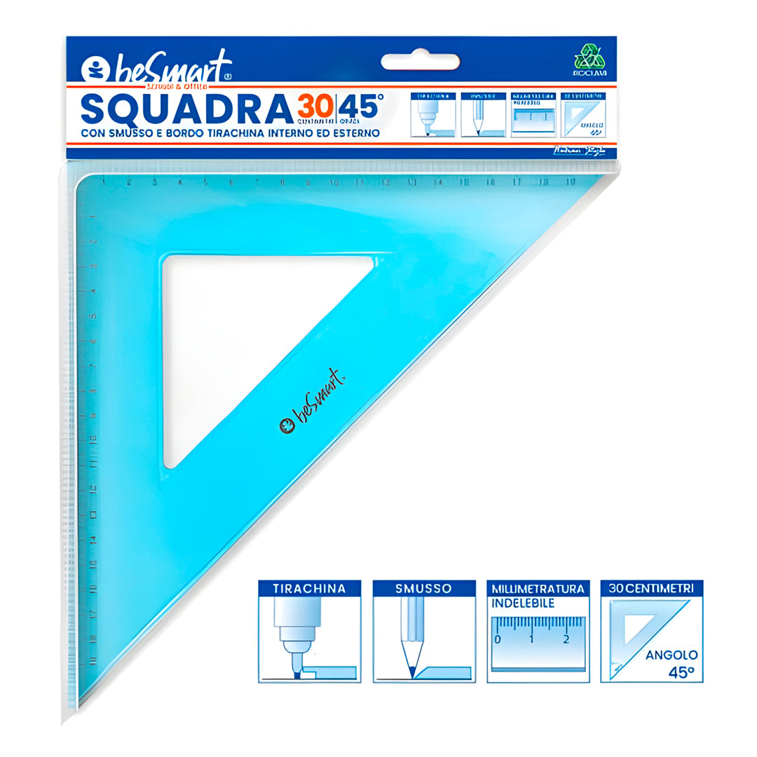 SQUADRA 30CM 45° BE SMART