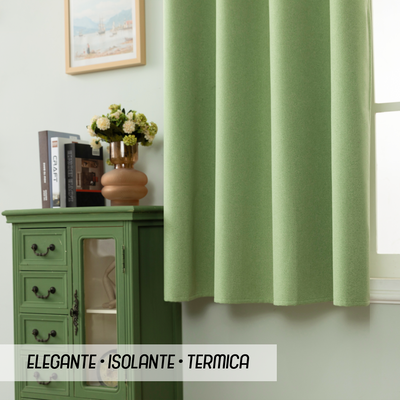 TENDA BARBADOS TOTALMENTE OSCURANTE 140X150CM VERDE