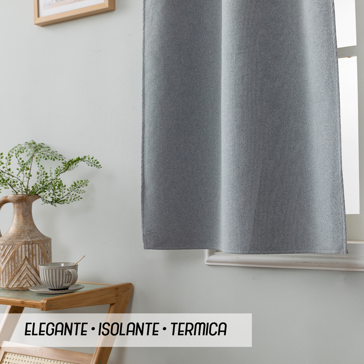 TENDA BARBADOS TOTALMENTE OSCURANTE 2X55X130CM GRIGIO
