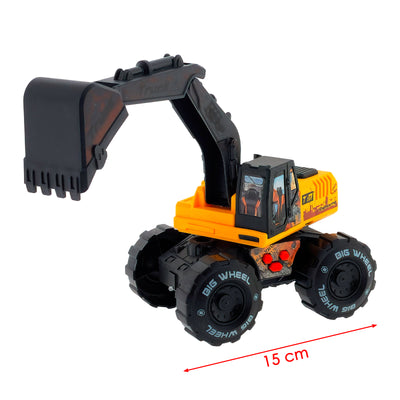 SET CANTIERE SCAVATUTTO A FRIZIONE CON LUCI E SUONI