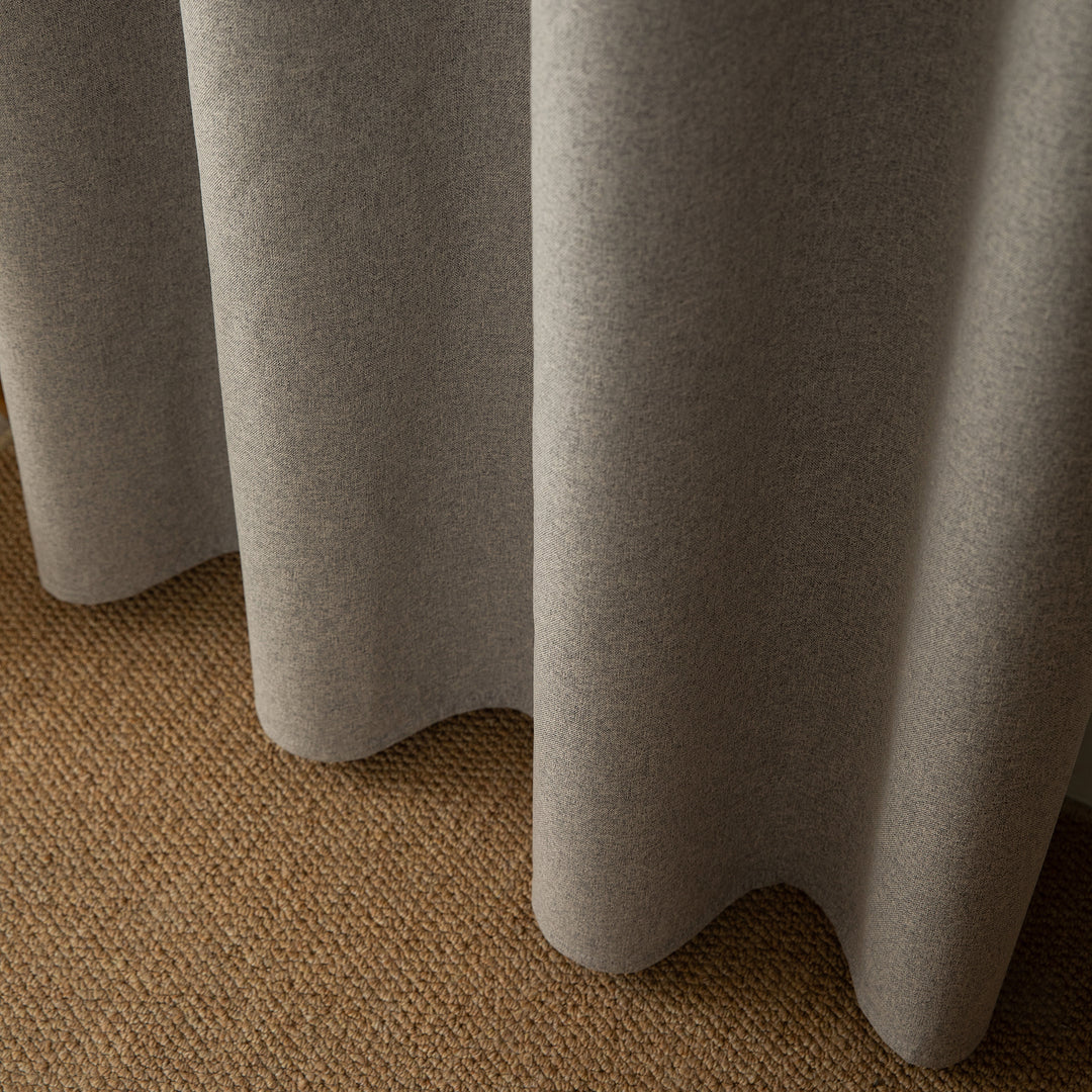 TENDA BARBADOS TOTALMENTE OSCURANTE 1 PANNELLO 140X240CM TORTORA