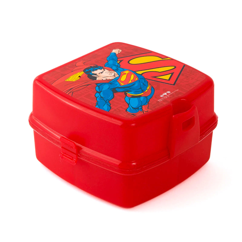 SMART LUNCH BOX CON POSATE SUPERMAN