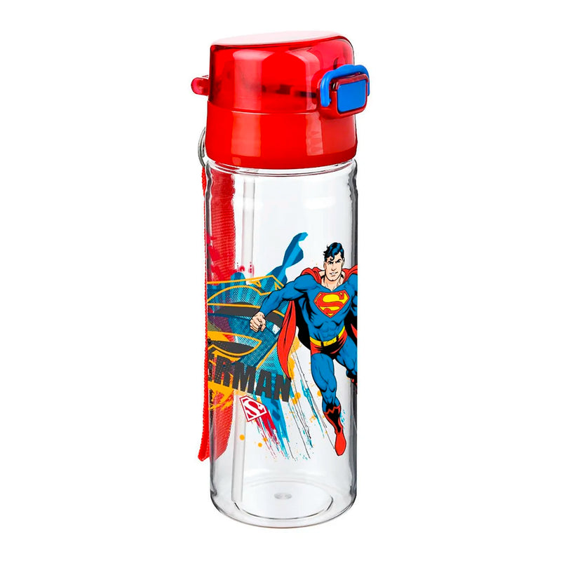 BORRACCIA CON CHIUSURA A SCATTO 500ML SUPERMAN