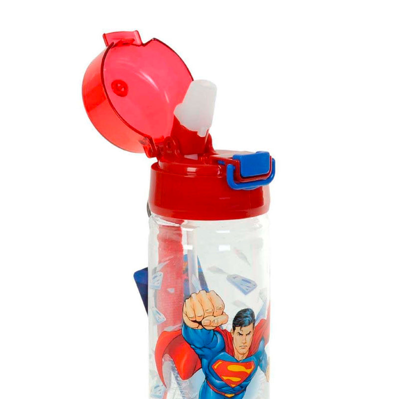 BORRACCIA CON CHIUSURA A SCATTO 500ML SUPERMAN