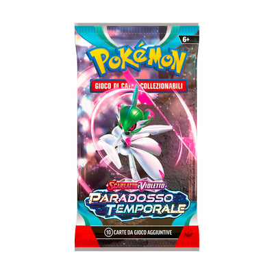 PK60349 POKEMON SV4 PARADOSSO TEMPORALE - BUSTA 10 CARTE