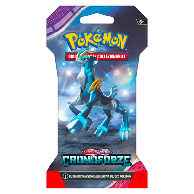 PK60462 POKEMON SV5 CRONOFORZE - BUSTA PAPER SLEEVE 10 CARTE