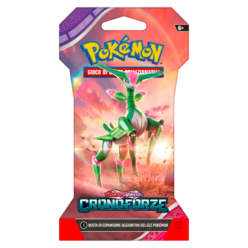 PK60462 POKEMON SV5 CRONOFORZE - BUSTA PAPER SLEEVE 10 CARTE