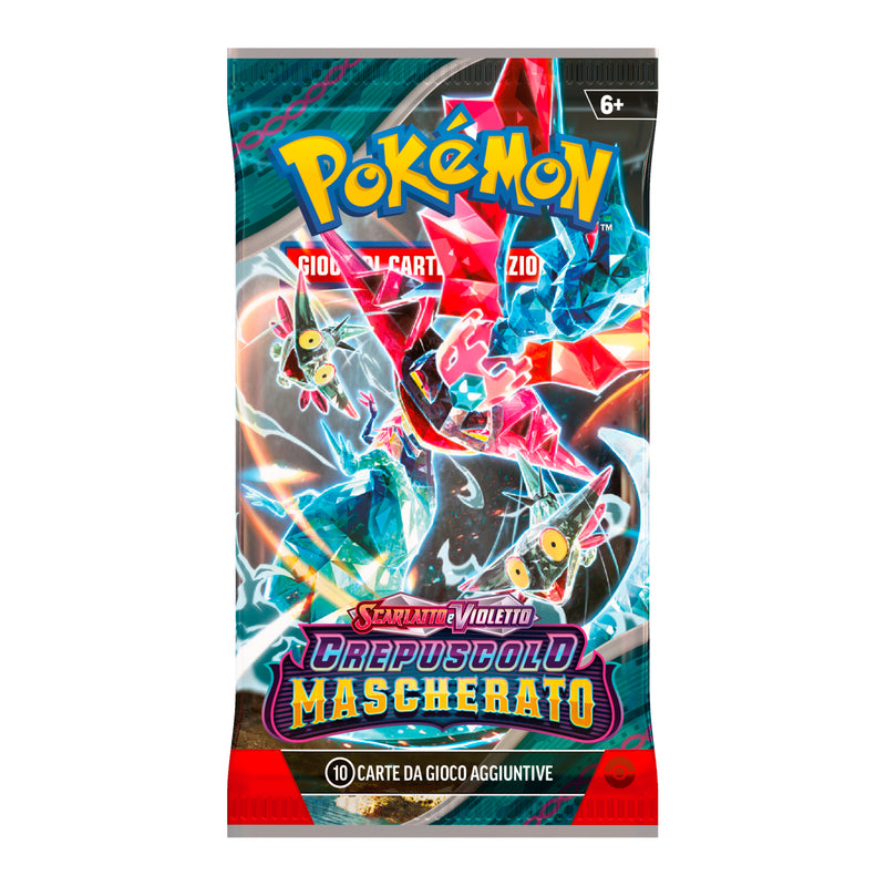 PK60500 POKEMON SV6 CREPUSCOLO MASCHERATO - BUSTA 10 CARTE