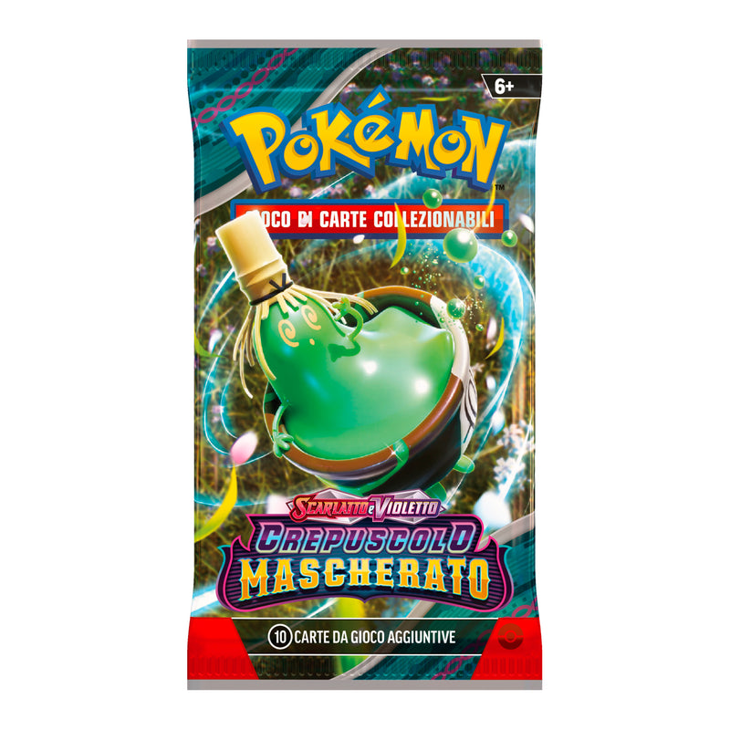 PK60500 POKEMON SV6 CREPUSCOLO MASCHERATO - BUSTA 10 CARTE