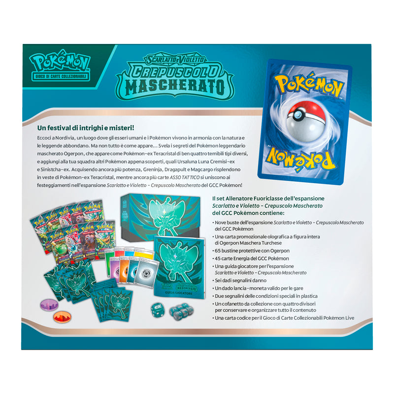 PK60509 POKEMON SV6 CREPUSCOLO MASCHERATO - SET ALLENATORE FUORICLASSE