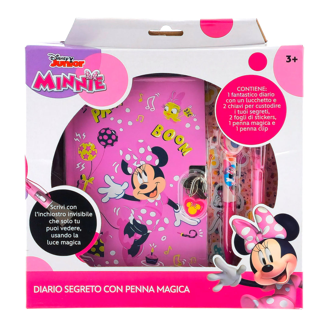 DIARIO CON PENNA + PENNA MAGICA MINNIE