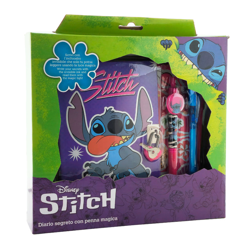 DIARIO CON PENNA + PENNA MAGICA STITCH