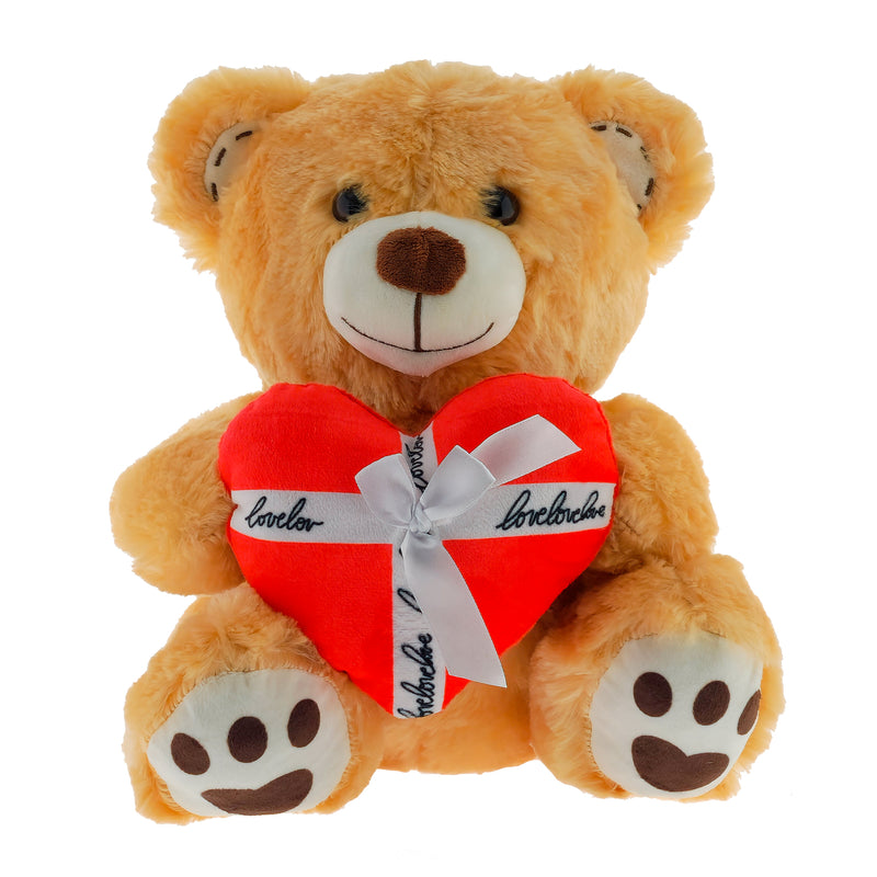 PELUCHE ORSETTO CON CUORE REGALO 60CM