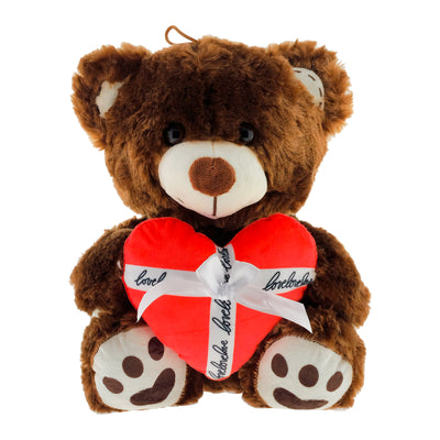 PELUCHE ORSETTO CON CUORE REGALO 60CM