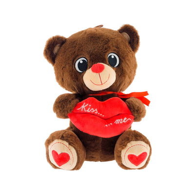 PELUCHE ORSETTO KISS ME 25CM