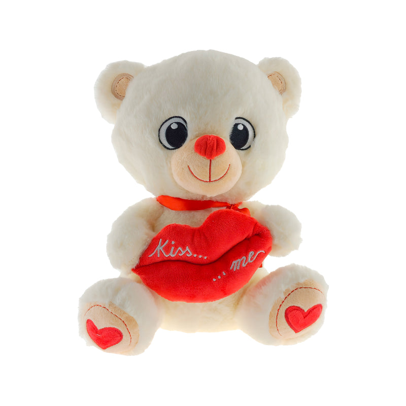 PELUCHE ORSETTO KISS ME 25CM