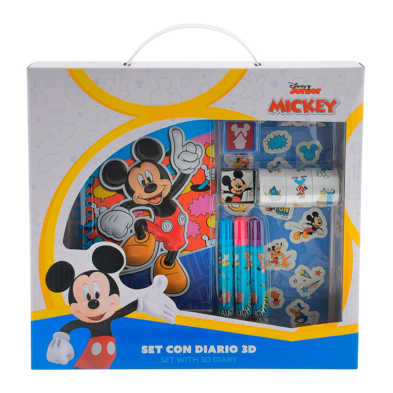 SET AGENDA 3D SPIRALATA MICKEY