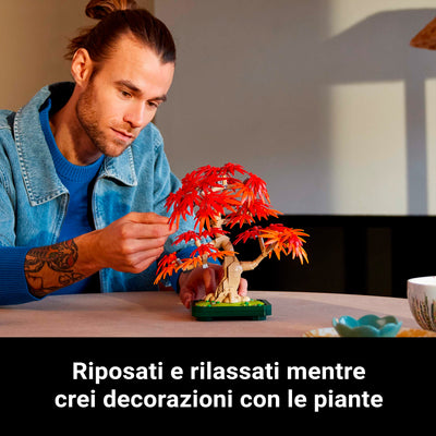 LEGO 10348 BONSAI DI ACERO ROSSO GIAPPONESE