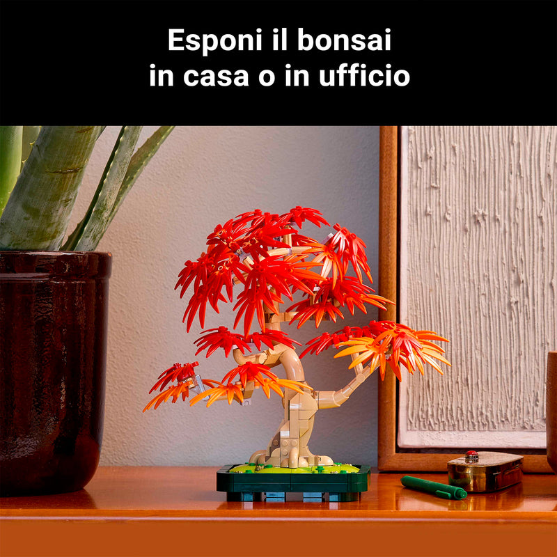 LEGO 10348 BONSAI DI ACERO ROSSO GIAPPONESE