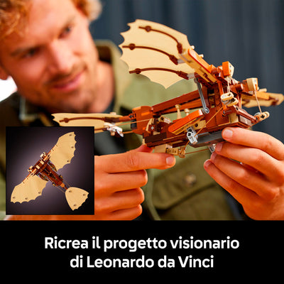 LEGO 10363 ICONS MACCHINA VOLANTE DI LEONARDO DA VINCI