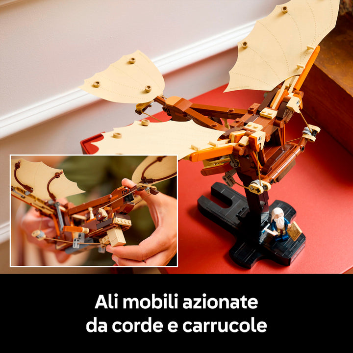 LEGO 10363 MACCHINA VOLANTE DI LEONARDO DA VINCI