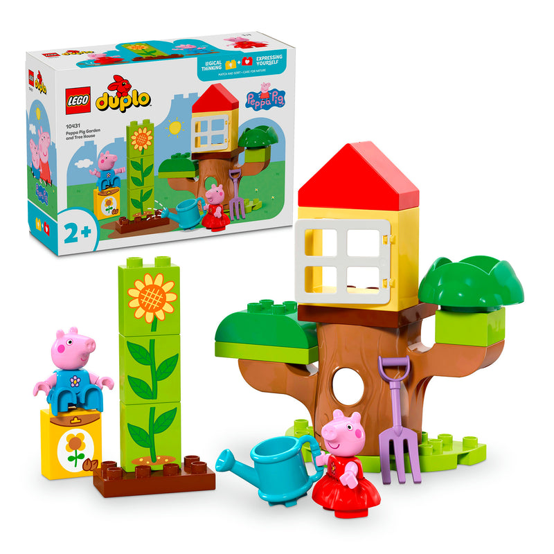 LEGO 10431 DUPLO PEPPA PIG IL GIARDINO E LA CASA SULL&