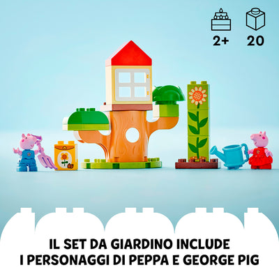 LEGO 10431 DUPLO PEPPA PIG IL GIARDINO E LA CASA SULL'ALBERO DI PEPPA PIG