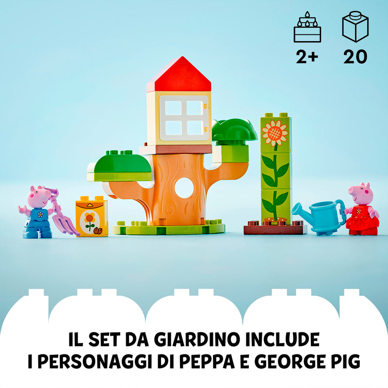 LEGO 10431 DUPLO PEPPA PIG IL GIARDINO E LA CASA SULL&