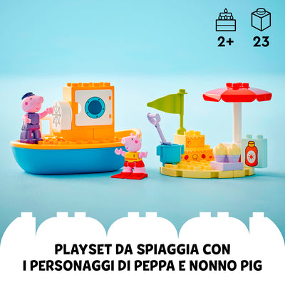 LEGO 10432 DUPLO PEPPA PIG VIAGGIO IN BARCA DI PEPPA PIG