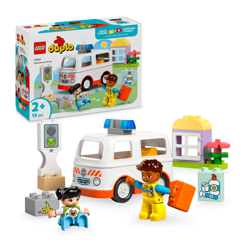 LEGO 10447 DUPLO TOWN AMBULANZA E AUTISTA