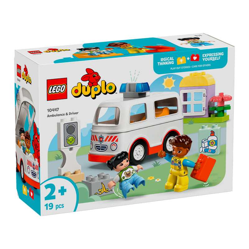 LEGO 10447 DUPLO TOWN AMBULANZA E AUTISTA