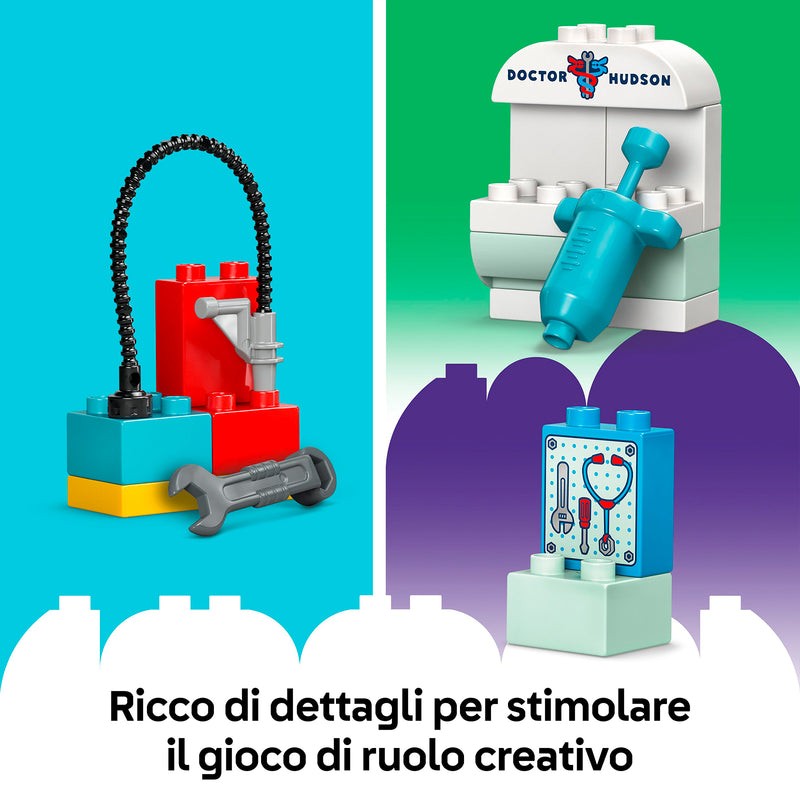 LEGO 10456 LA VISITA DI MCQUEEN ALL&