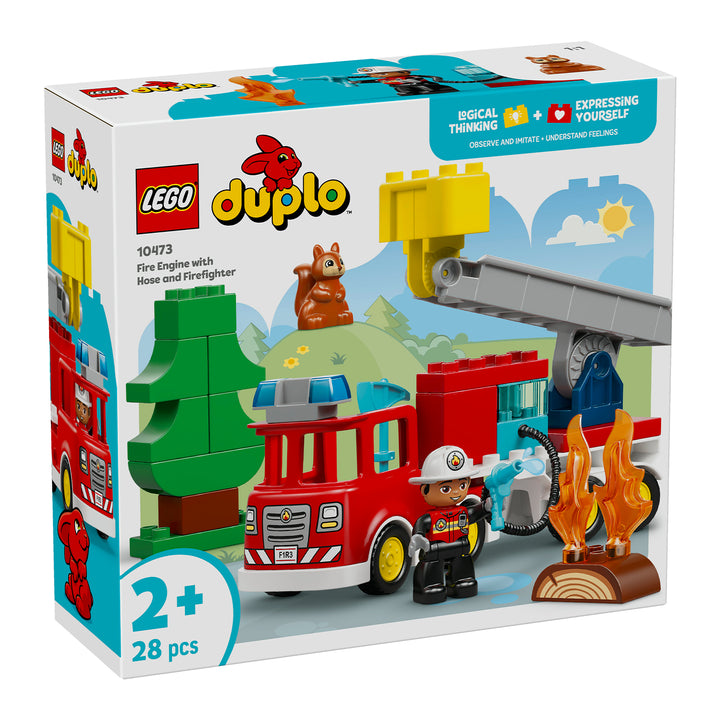 LEGO 10473 AUTOPOMPA CON MANICHETTA E POMPIERE