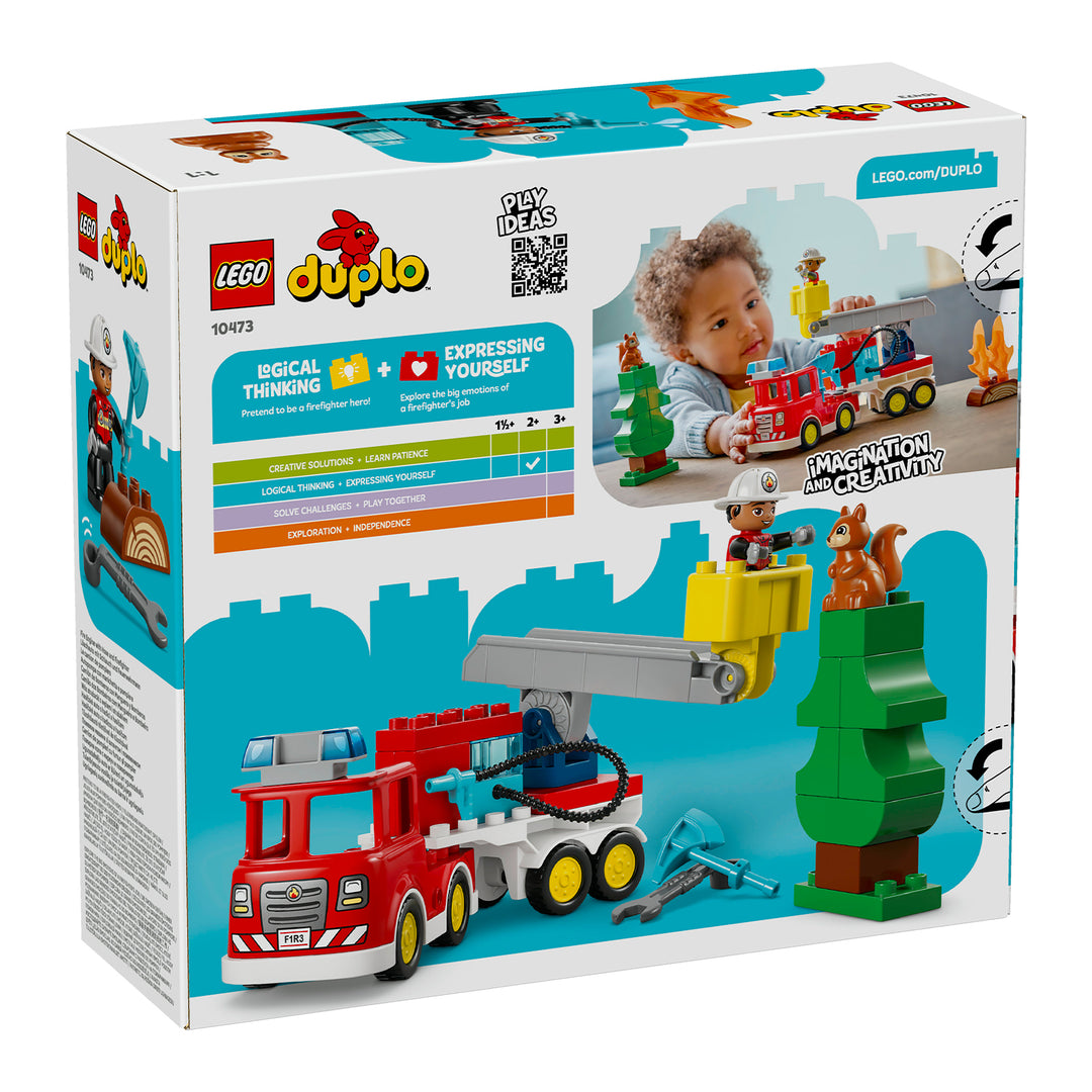 LEGO 10473 AUTOPOMPA CON MANICHETTA E POMPIERE