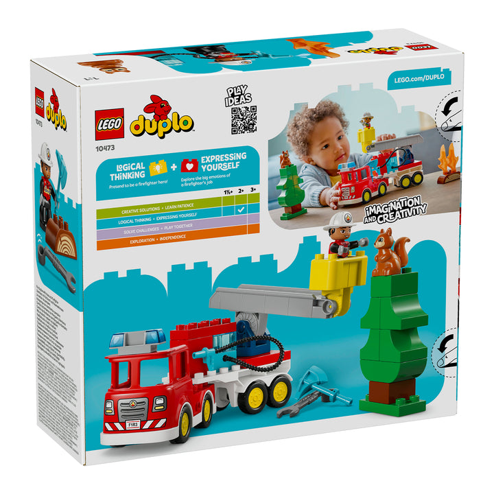 LEGO 10473 AUTOPOMPA CON MANICHETTA E POMPIERE