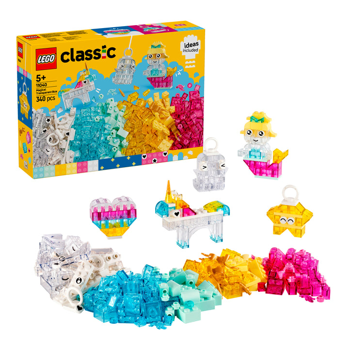 LEGO 11040 SCATOLA MAGICA TRASPARENTE