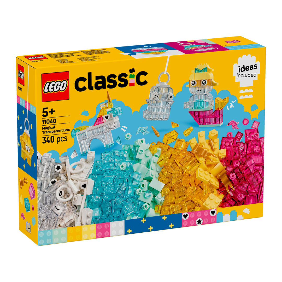 LEGO 11040 SCATOLA MAGICA TRASPARENTE