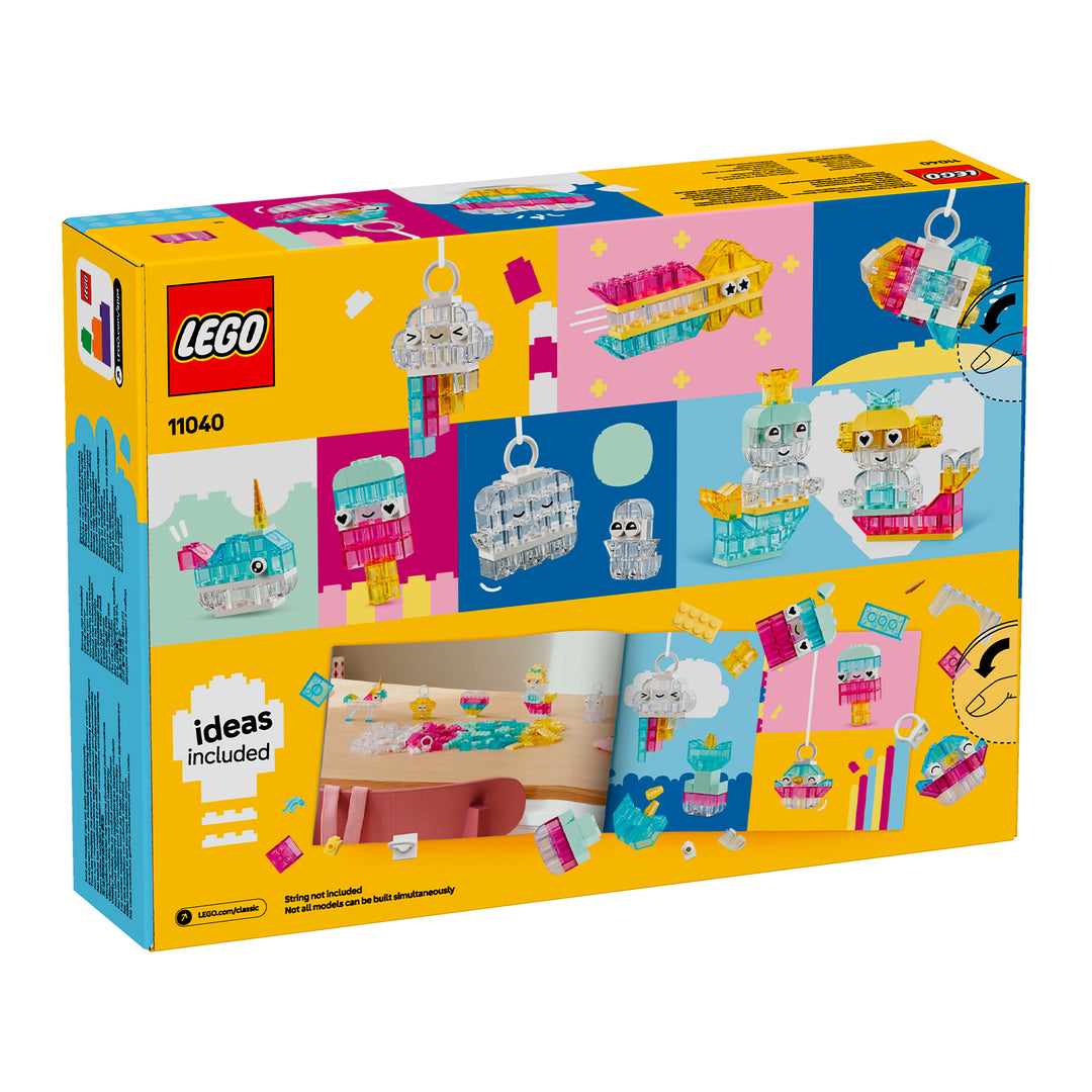 LEGO 11040 SCATOLA MAGICA TRASPARENTE