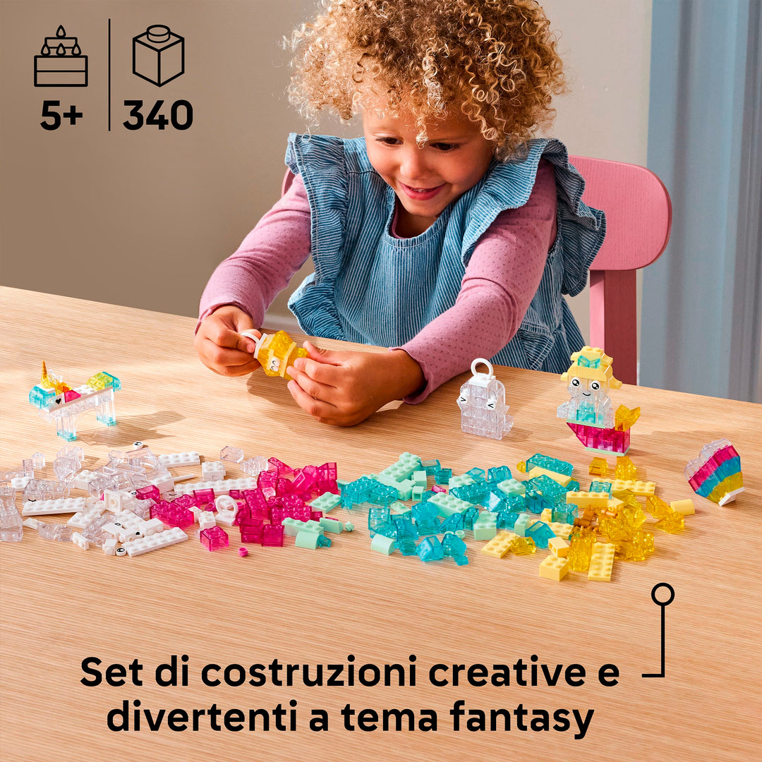 LEGO 11040 SCATOLA MAGICA TRASPARENTE