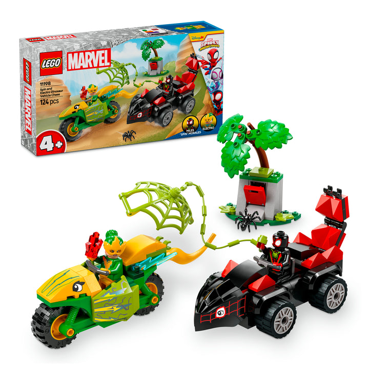 LEGO 11198 INSEGUIMENTO SUI DINO-VEICOLI DI SPIN ED ELECTRO