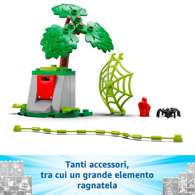 LEGO 11198 SPIDEY INSEGUIMENTO SUI DINO-VEICOLI DI SPIN ED ELECTRO