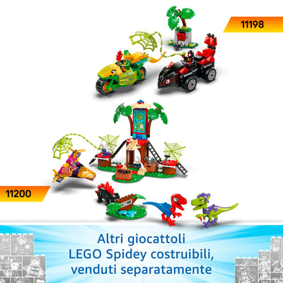 LEGO 11199 SPIDEY TEAM SPIDEY SALVATAGGIO SU DINO-RUSPA